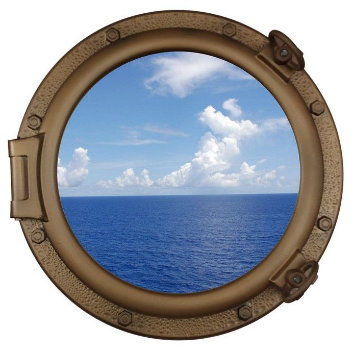 Handcrafted Nautical Decor Porthole Decorative Ship Porthole Window